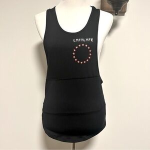 LyftLyfe 3 Panel Cur Sleeve Tank Top